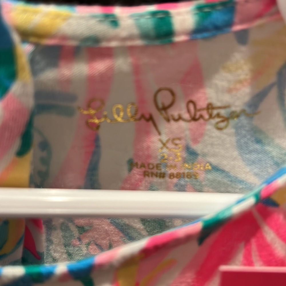 Lily Pulitzer size XS toddler romper/dress - Picture 4 of 4